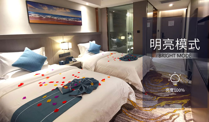 佳智星智能客控設備完美助力印象寧豐國際酒